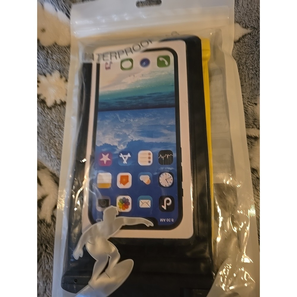 2 Pack Waterproof Phone Pouch‎ Dry Bag And Lanyard Universal Underwater Case